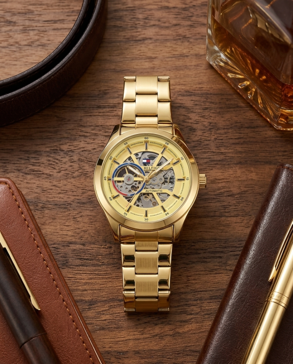 Tom.my Hilfige_r Automatic Gold