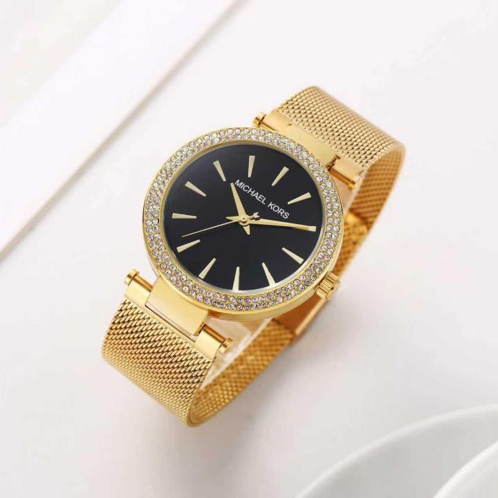 Mic.hael_Kors Darci Gold-Black