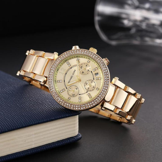 Mic.hael_l Kors Parker Gold-Gold