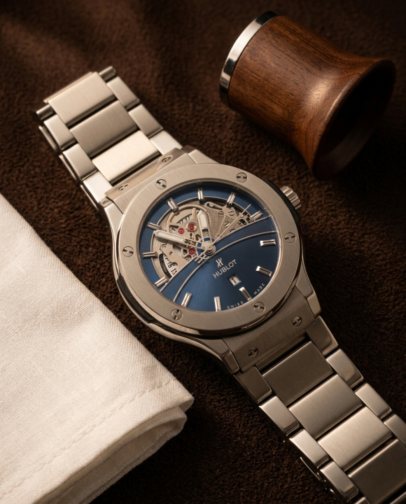 Hub.lot Classic Fusion Titanium Blue