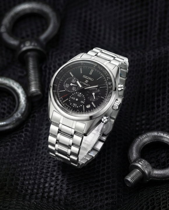 Sei.ko Prospex Chronograph Silver-Black