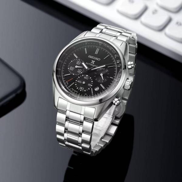 Sei.ko Prospex Chronograph Silver-Black
