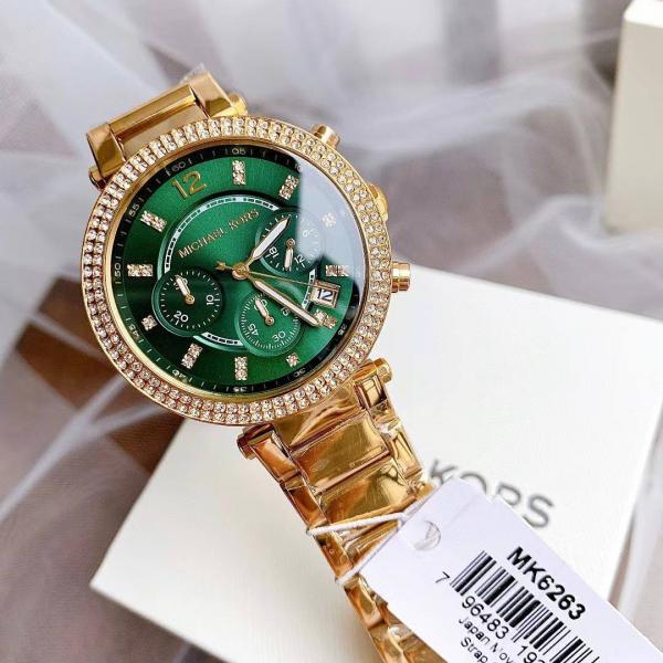 Mic.hael Kor_s Parker Gold-Green