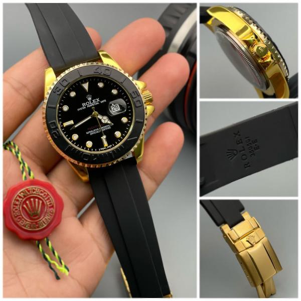 Rolee_x Oyster Perpetual Yach Master Battery Gold