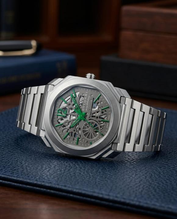 Bvl.gari Octo Finissimo Skeleton Automatic