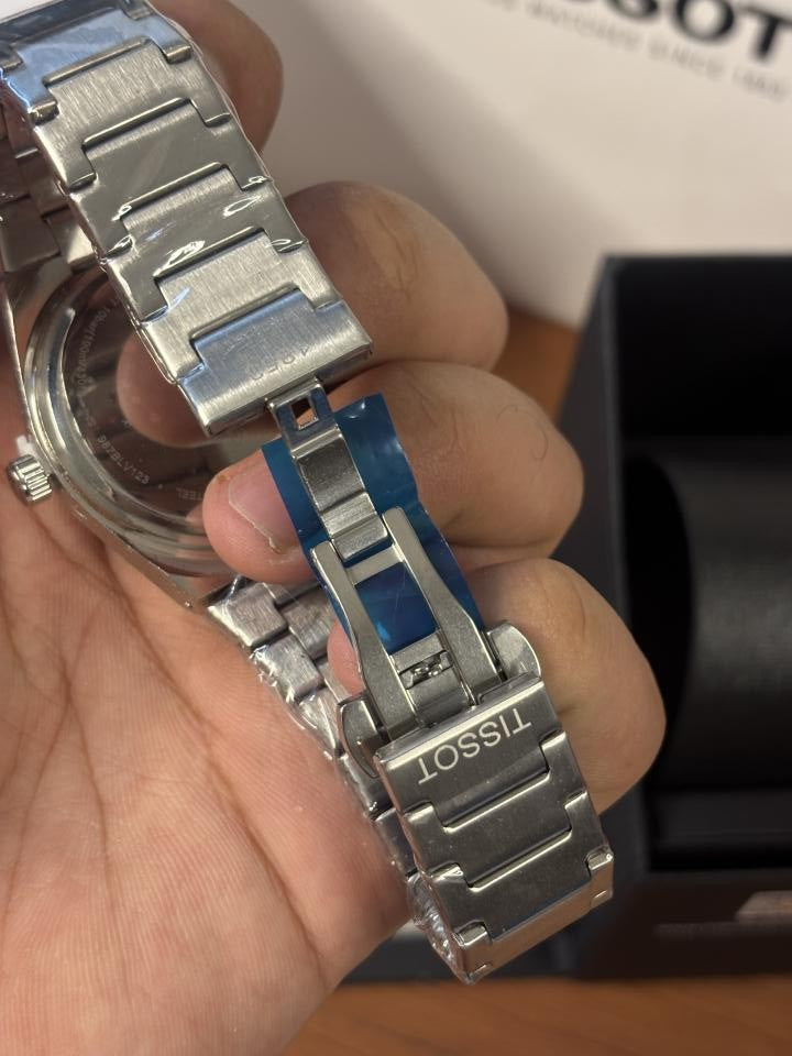 Tissoo_t 1853 Silver Blue Dial