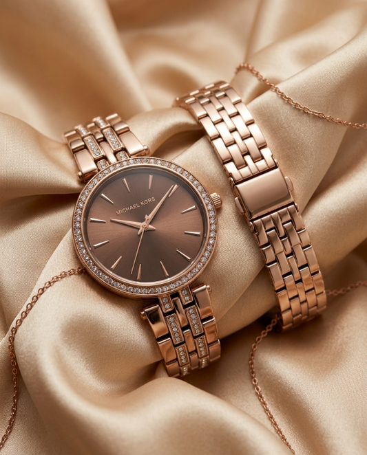 Michaee_l Kors Darci Full Brown