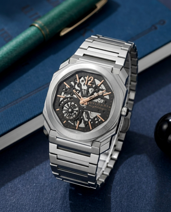 Bvl.gari Octo Finissimo Skeleton Automatic
