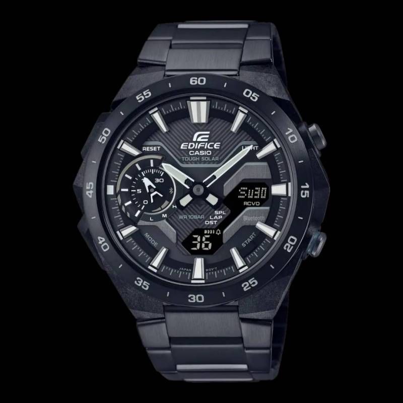 Ca.sio Edifice Windflow ECB-2200CB-2A. Black