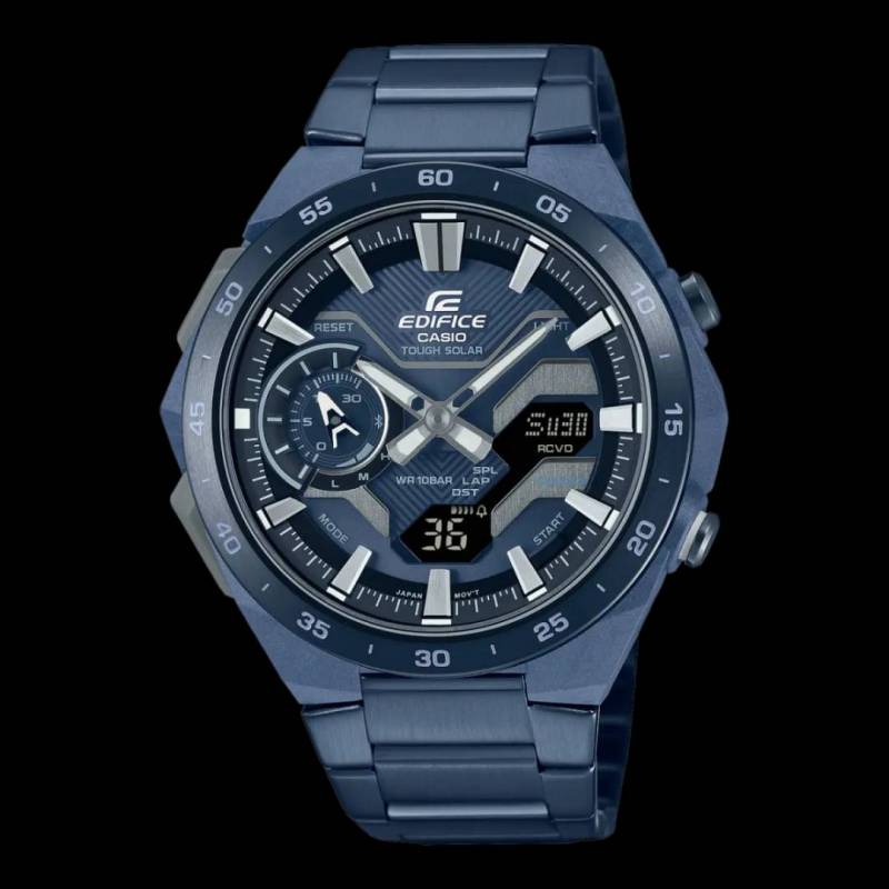 Ca.sio Edifice Windflow ECB-2200CB-2A blue.