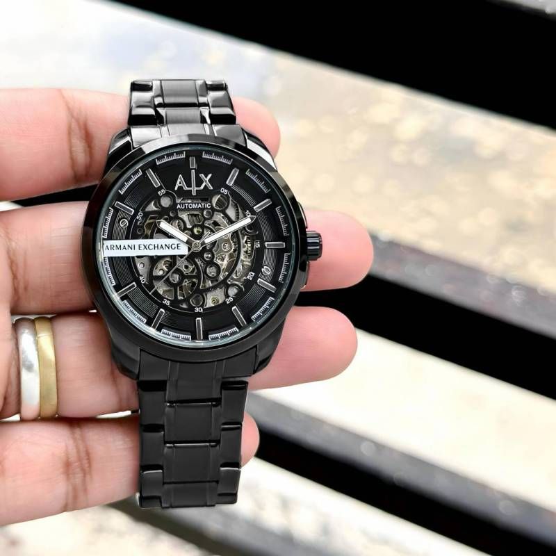 Exchange Armaann_i Ax2418 Hampton Automatic full black and white