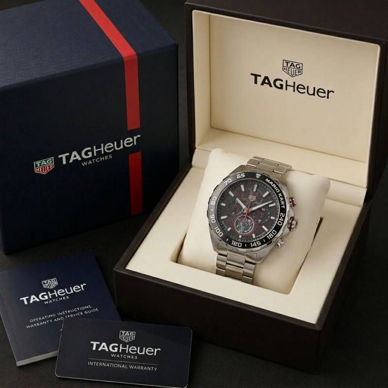 TAG Heueer Formula 1 x Mario Kart Chronograph Tourbillon