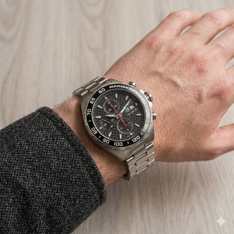 TAG Heueer Formula 1 x Mario Kart Chronograph Tourbillon