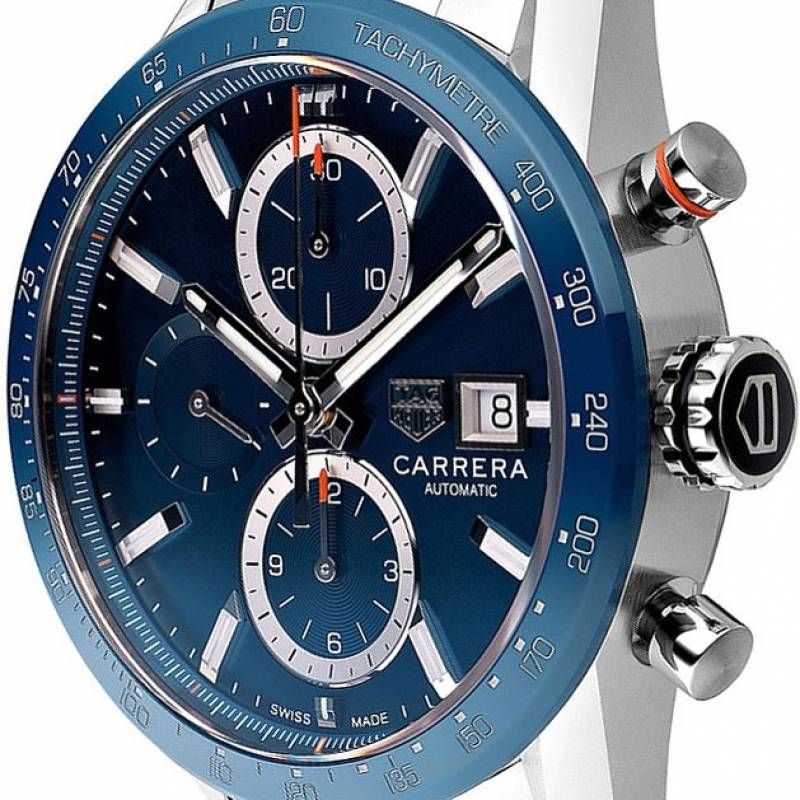Tag Heuee_r carrera caliber 17 japan silver blue