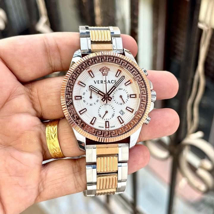 Ver.sace Greca Action Chronograph