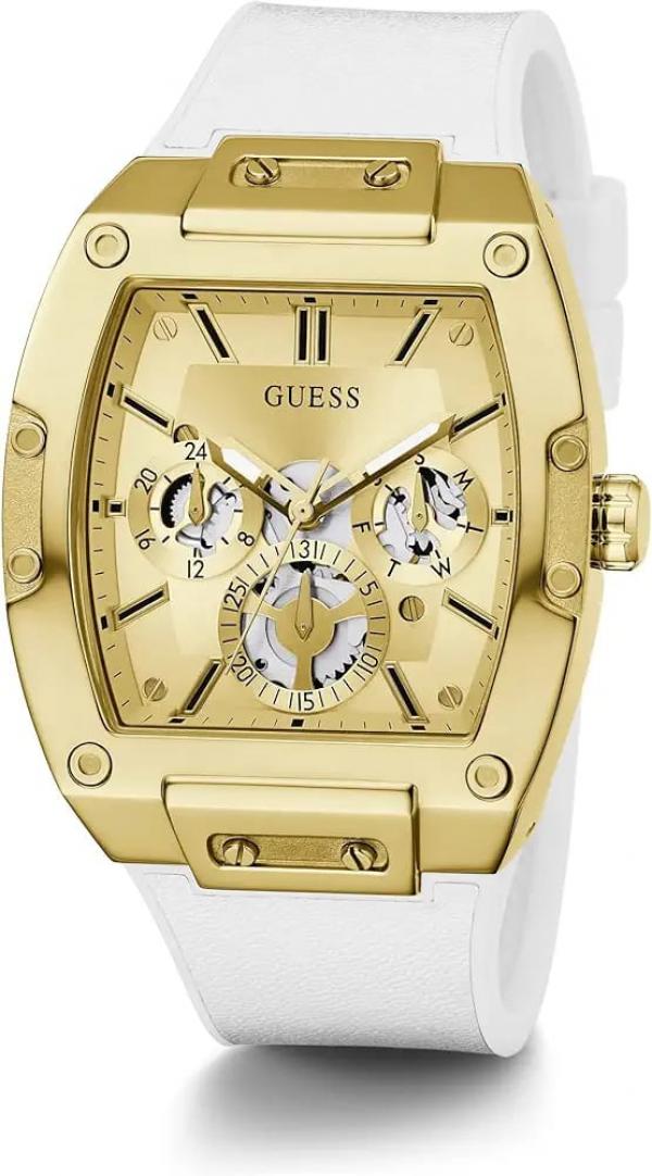 Gue.ss Rectangle Chronograph Black-Full Gold