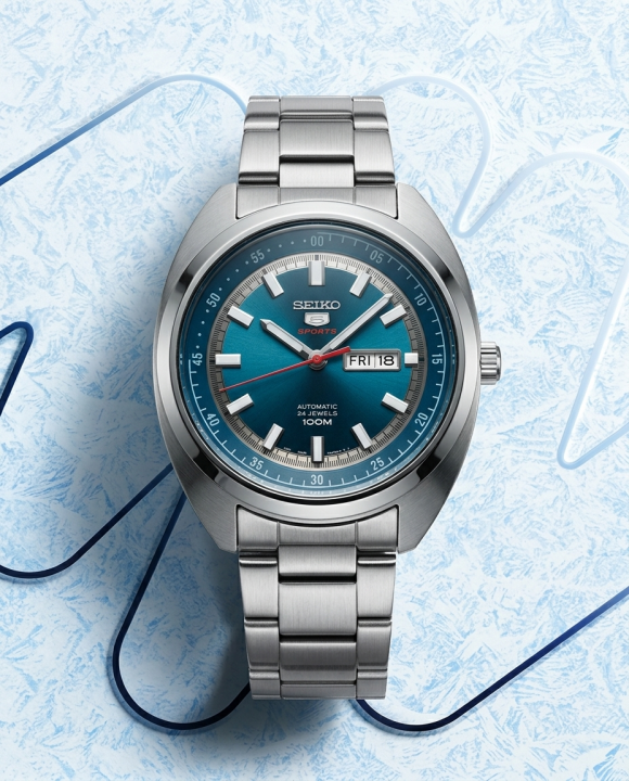 Sei.ko 5 Sports Turtle Blue