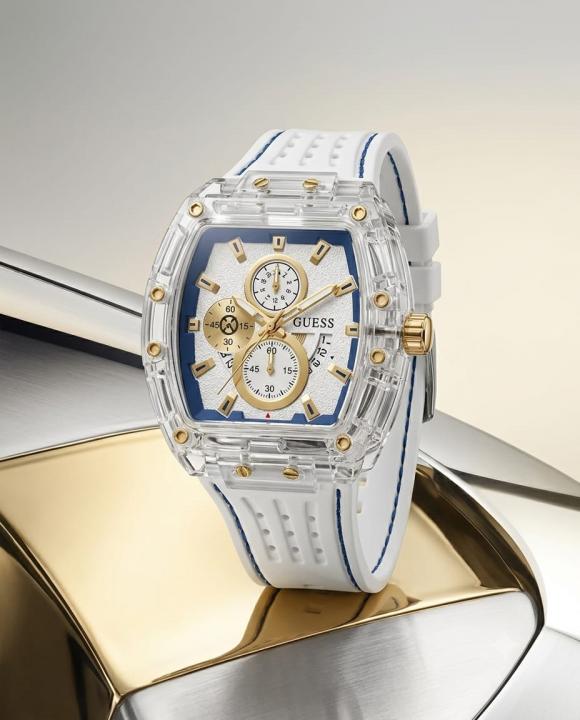 Gu.ess Phoenix gw0499g6 White-Blue-Gold