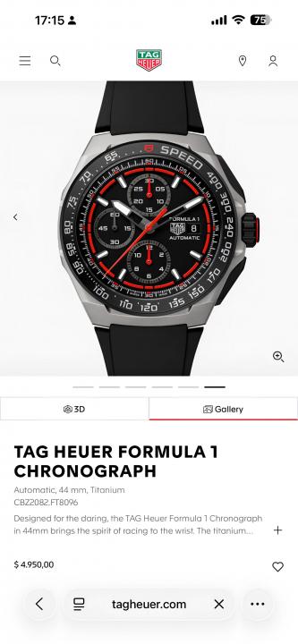 Tag Heue_r Formula 1 Chronograph