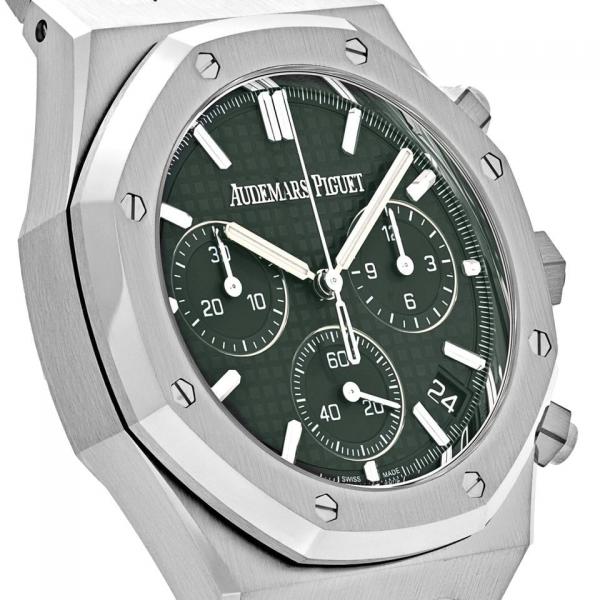 Aude.mars pigue_t Royal Oak Chronograph Green