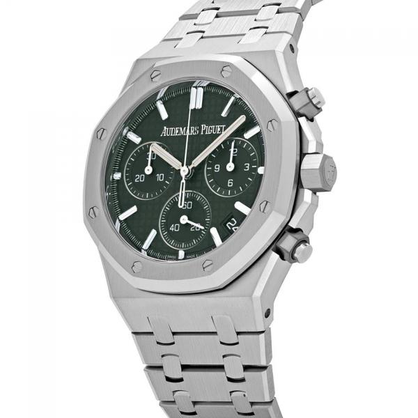 Aude.mars pigue_t Royal Oak Chronograph Green