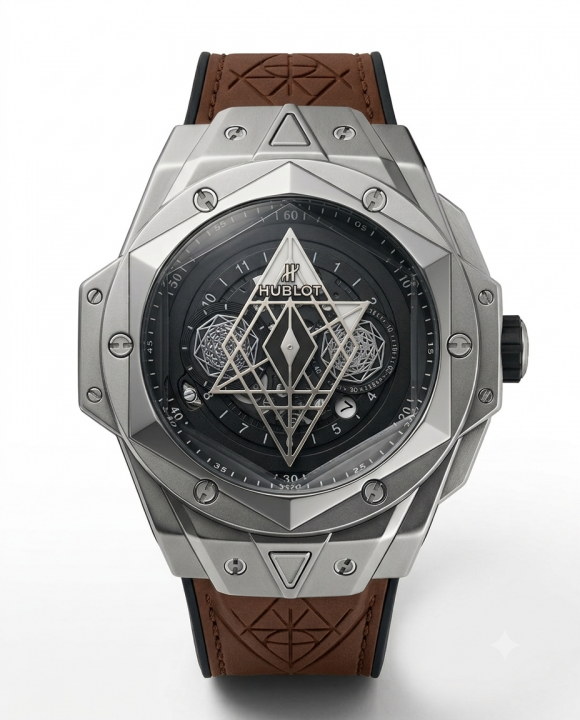 Hub.lot Big Bang Unico spider silver Braun