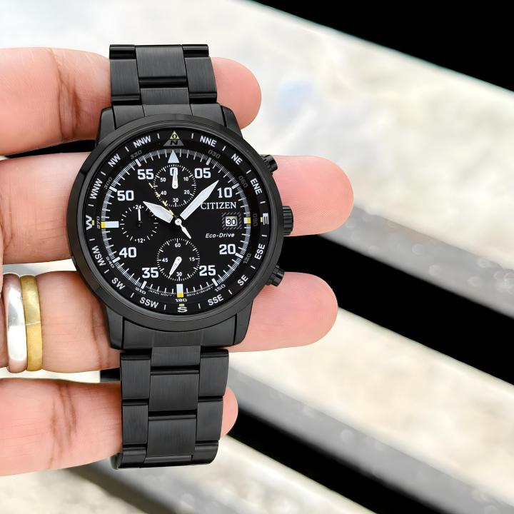 Citi.zen Mens Eco-Drive Aviator Chronograph