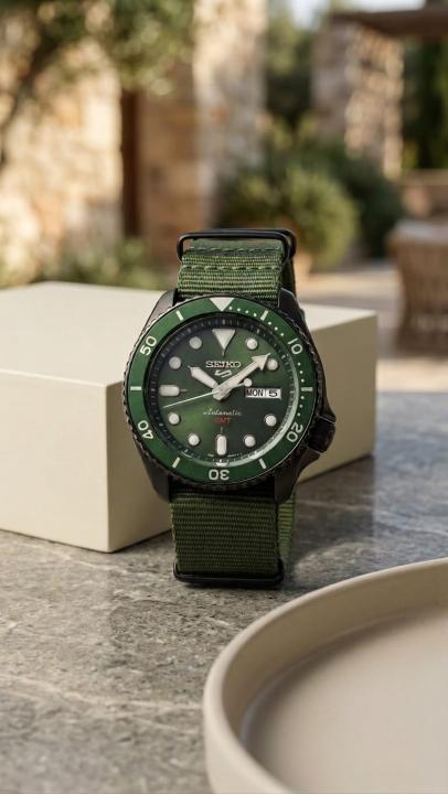 Seikk_o 5 Sports SRPD79K1 Green