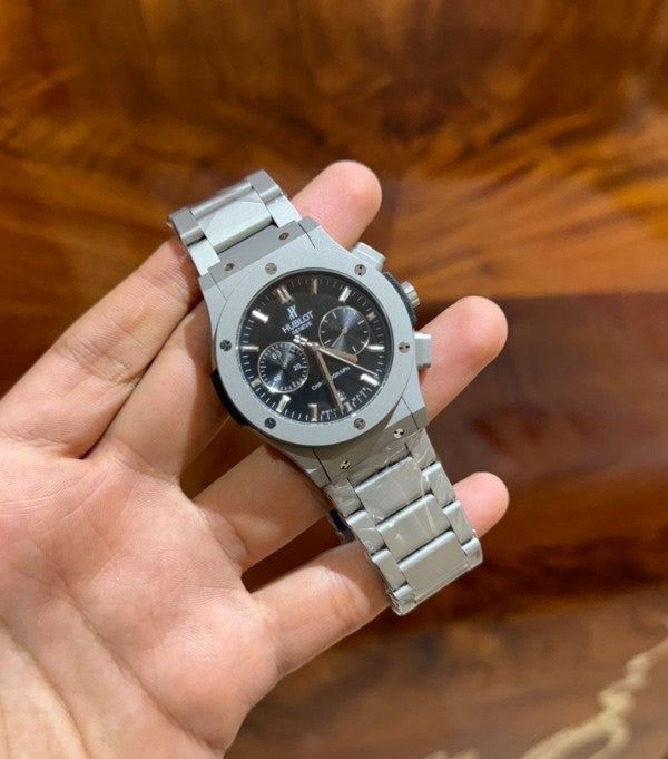 Hub.lot grey big bang premium classic Watch
