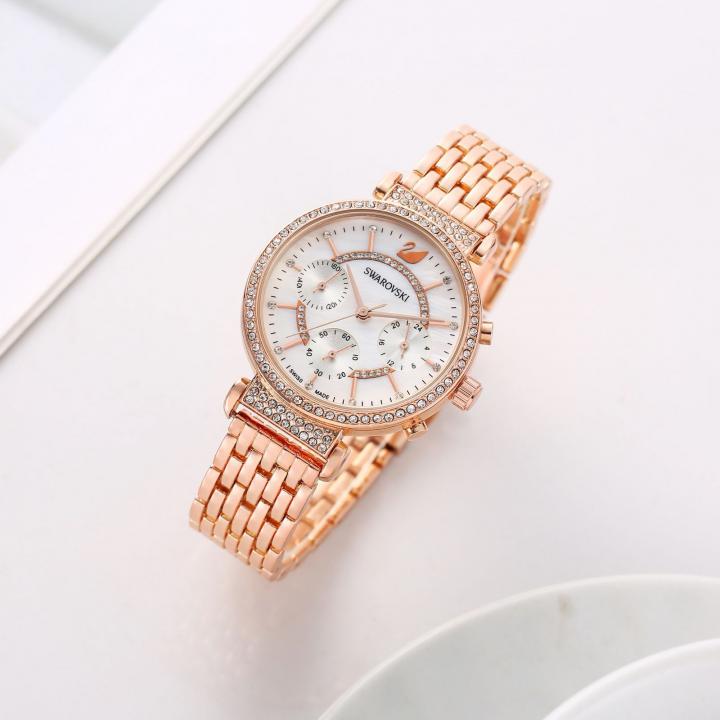 Swarovsk_i Passage Chronograph Copper-White