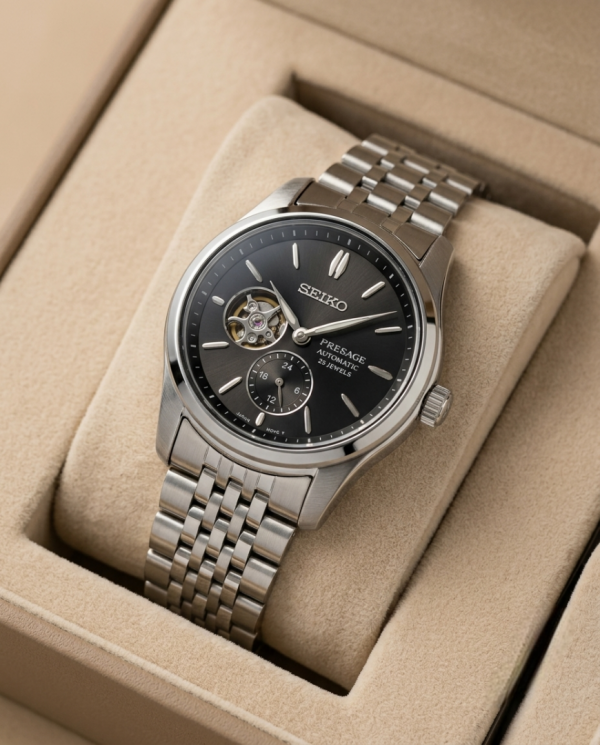 Se.iko presage SPB471 Automatic silver Black