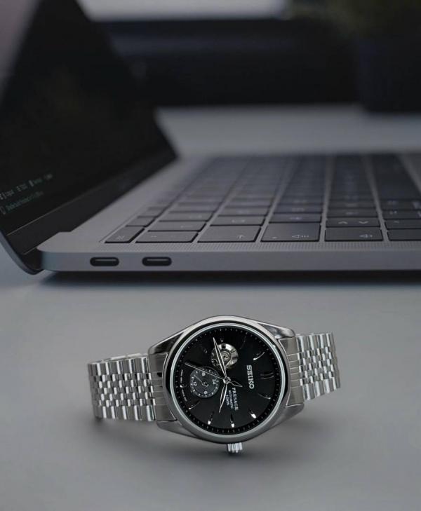 Se.iko presage SPB471 Automatic silver Black