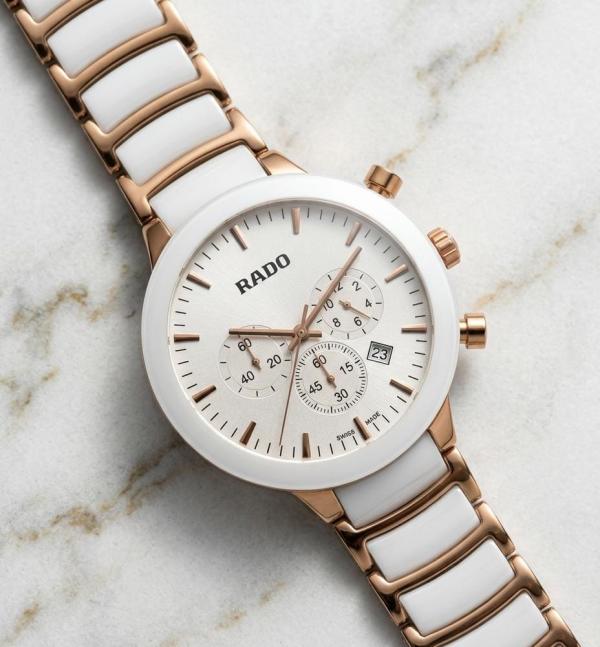 Rad_o centrix chronograph White-copper