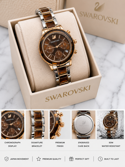 sw.arovskki Chronograp matrix Lady