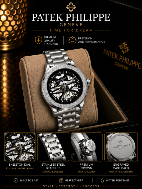 Pa.tek Philipp_e Sekeleton Quartz