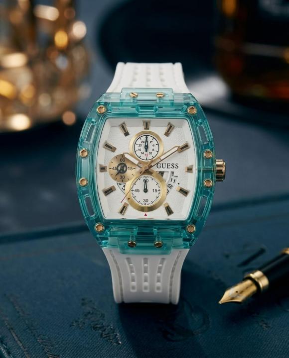 Gu.ess Phoenix gw0499g6 White-Green-Gold