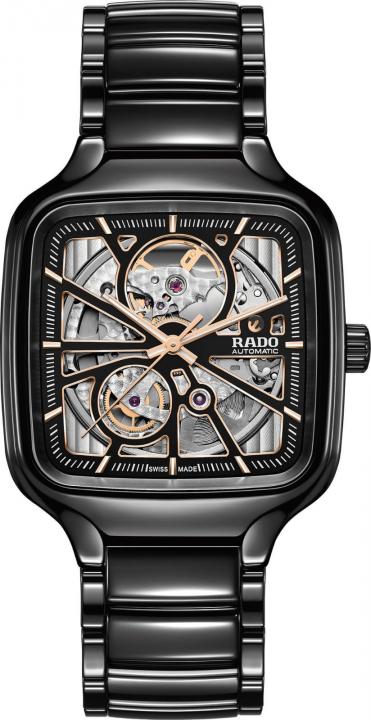 Rad_o True Square Automatic Ceramic Black-Copper