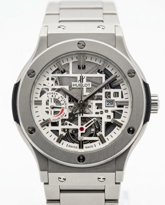 Hublo_t Big Bang Tourbillon Silver White Dial
