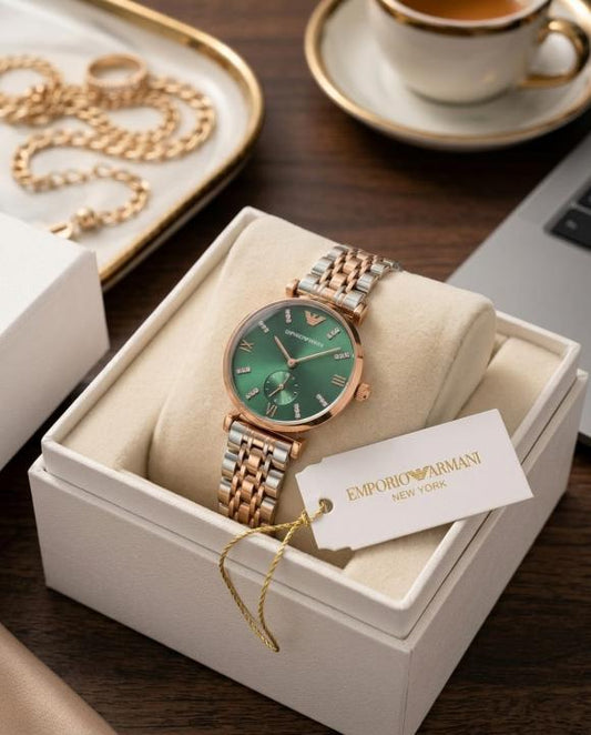 Em.porio Armann_i Classic 2Ton-Copper-Green