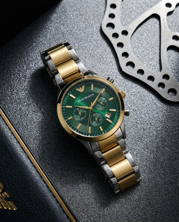 Em.porio Armaan_i Classic 2Ton-Gold-Green