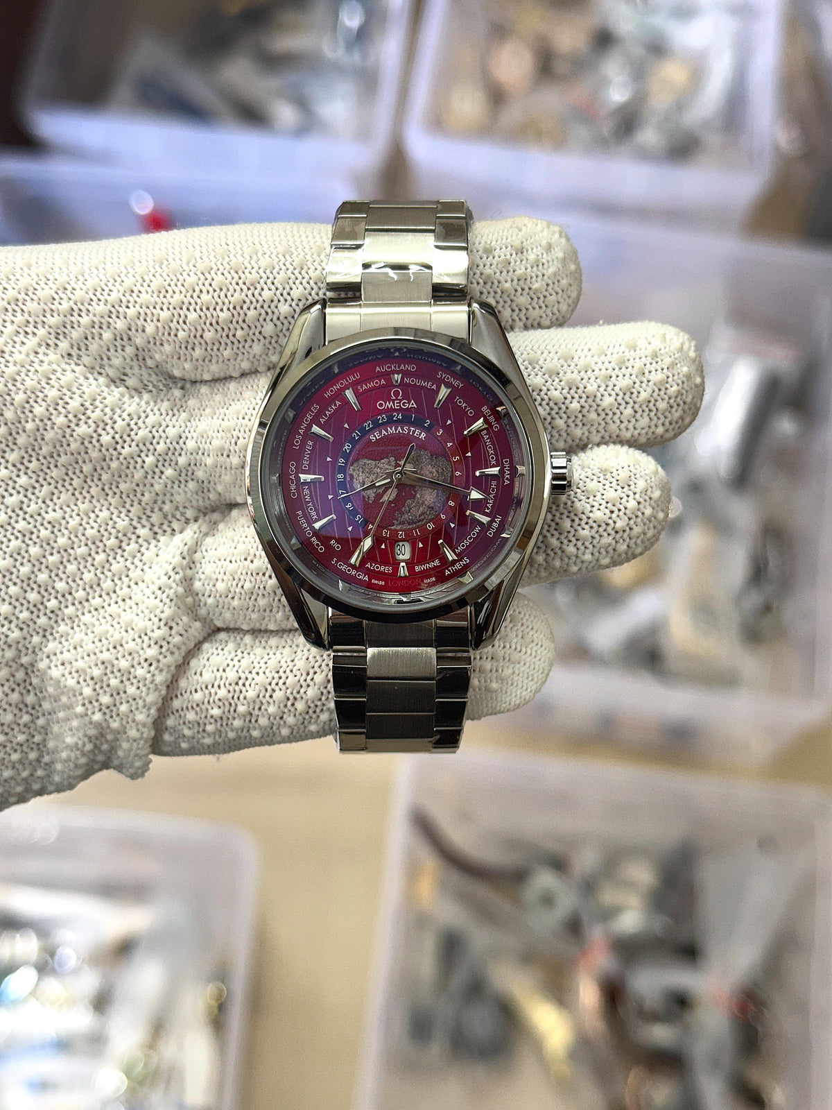 Om.ega Seamaster Auto