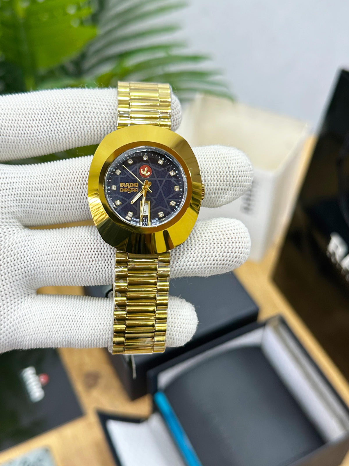 RA.DO THE ORIGINAL AUTOMATIC GOLD BLACK