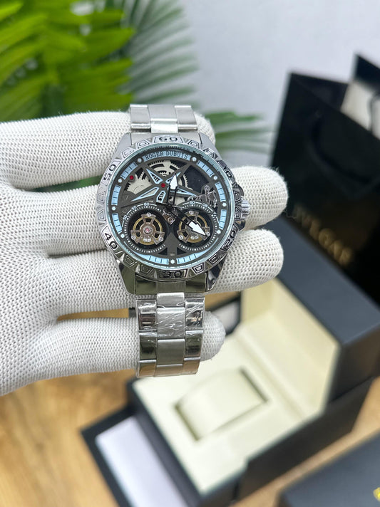 NEW ROGER DUBUIS SPIDER FLYING TOURBILLON SKELETON DIAL