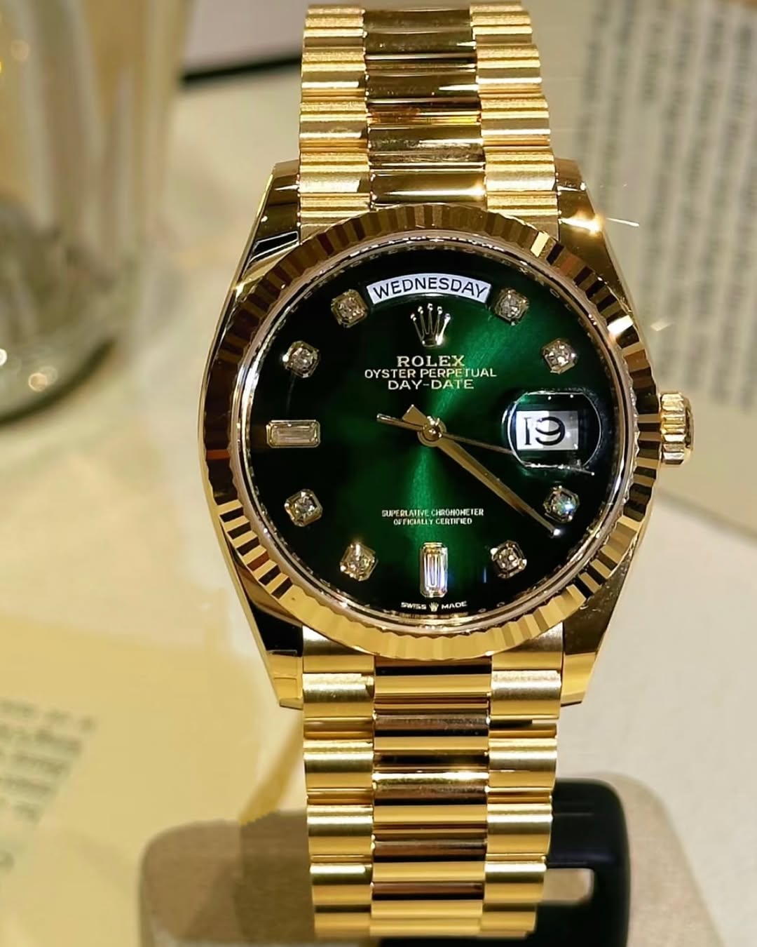 Rol.ex Oyster perpetual Day Date Automatic