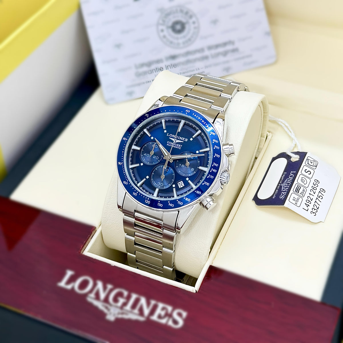Lon.gines Conquest Chronograph