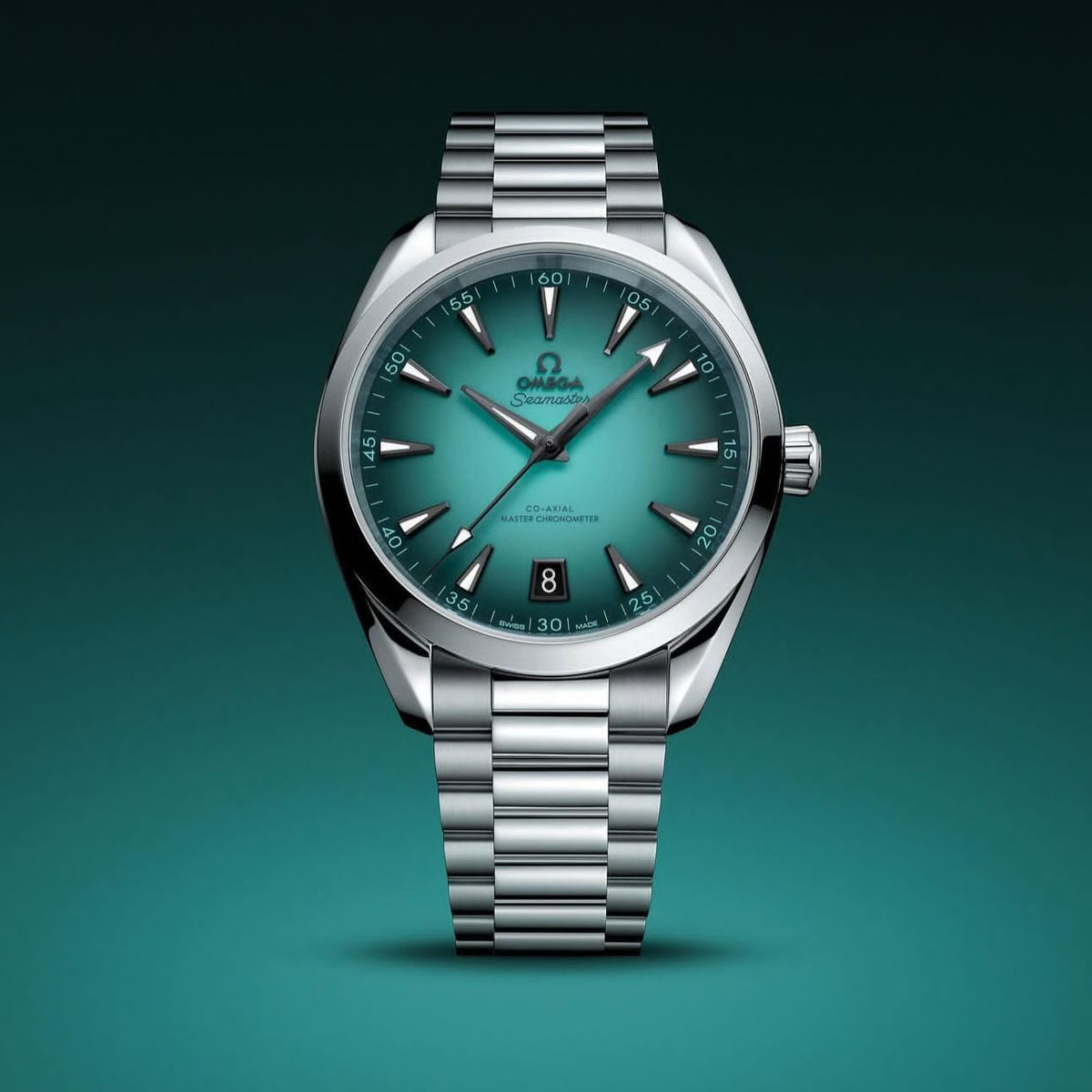 Om.ega Seamaster Aqua Terra 150M Turquoise