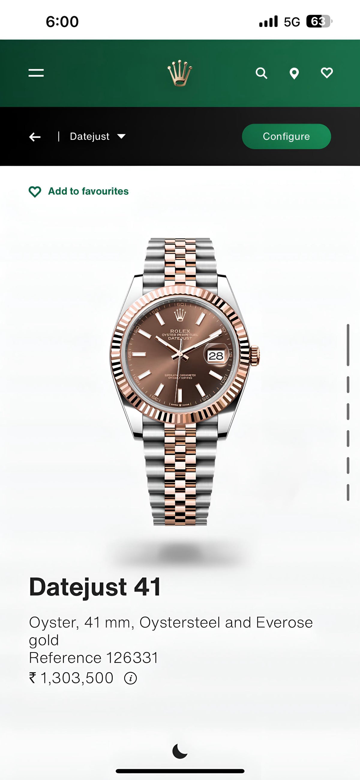 TIMELESS ICON IS ELEGANCE, ROL.EX DATEJUST CHOCOLATE BROWN