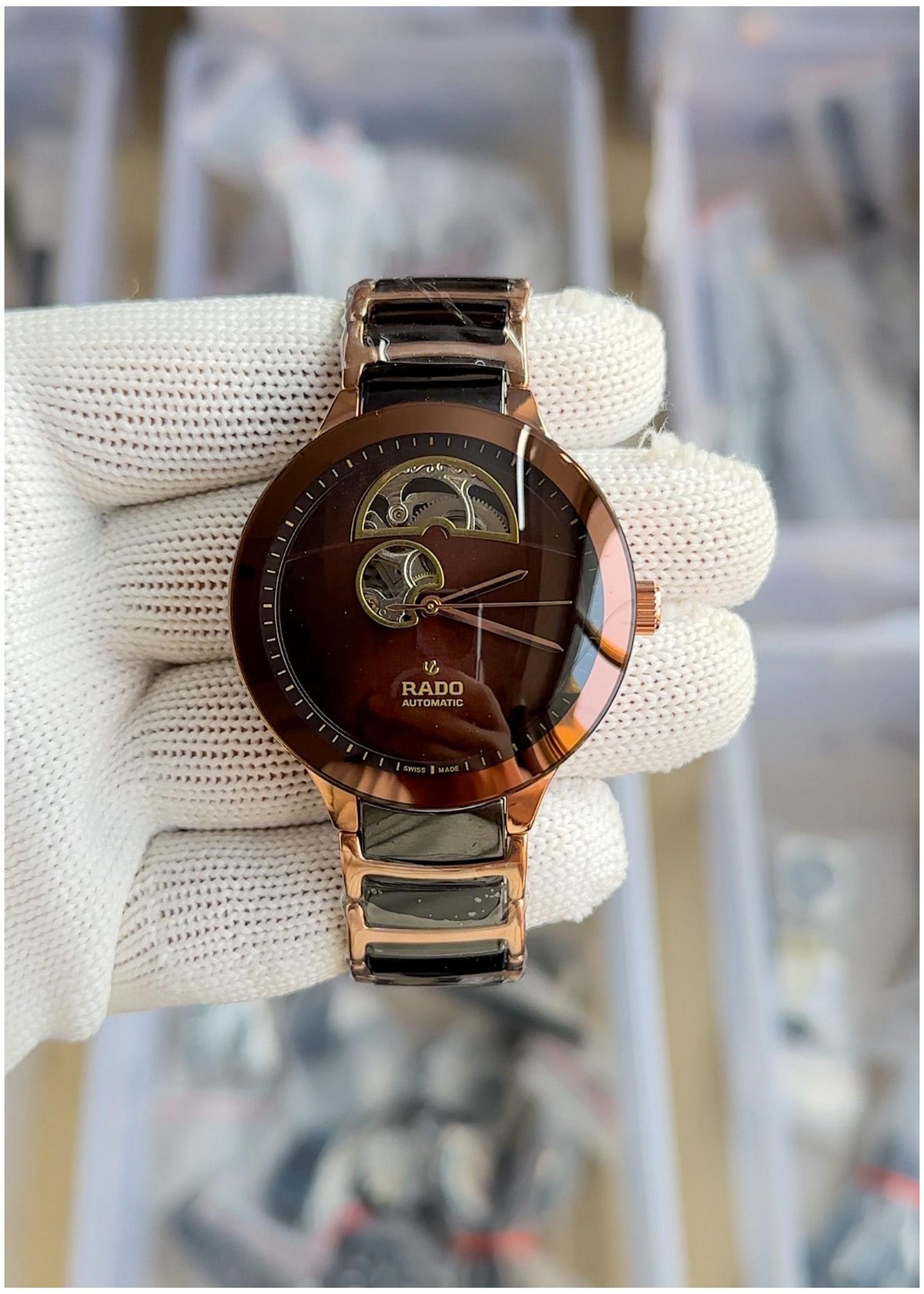 Ra.do Centrix Automatic Open Heart Japan