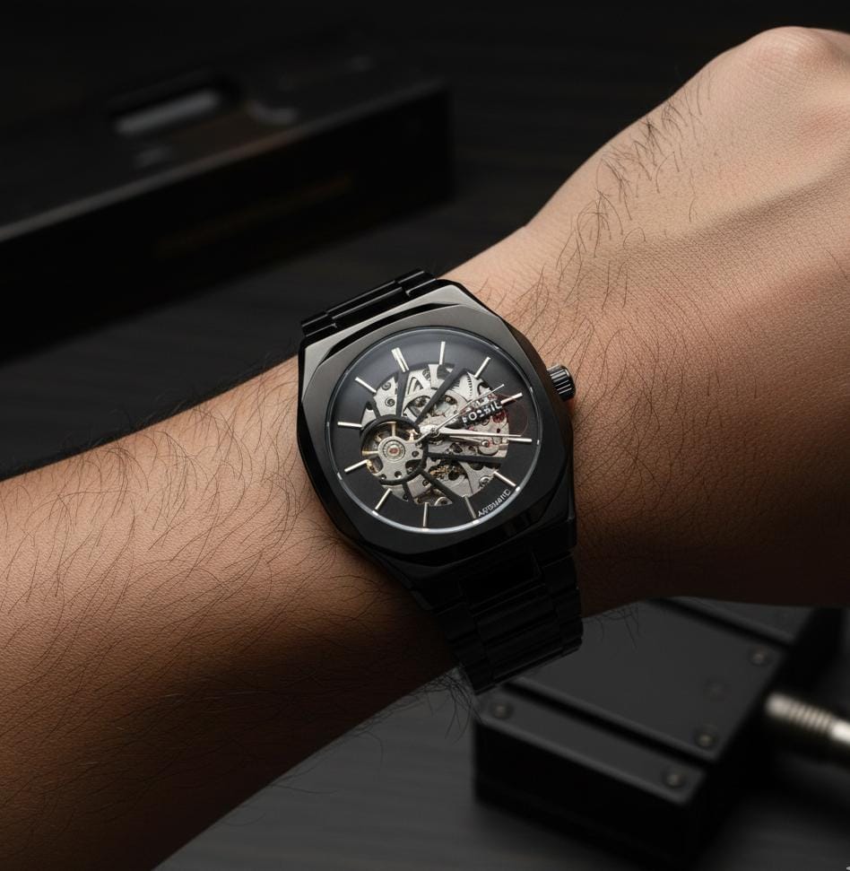 Fos.sil Bestwin Mens Automatic Skeleton
