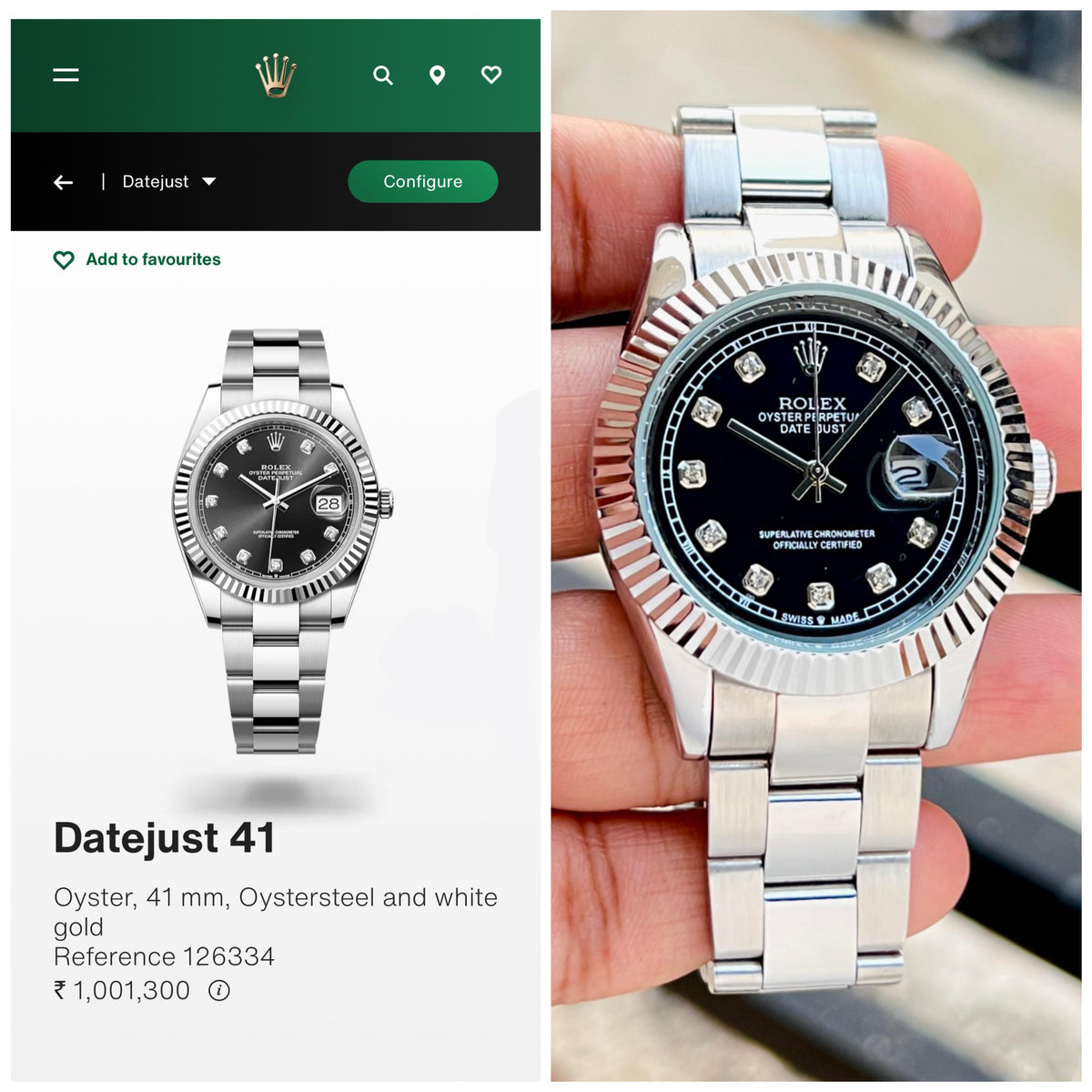 EVER HOT-SELLING ROL.EX DATEJUST STEEL LIVE